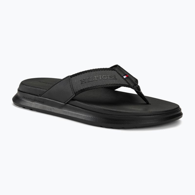 Papuci pentru bărbați Tommy Hilfiger Comfort Toe Post Beach Sandal black