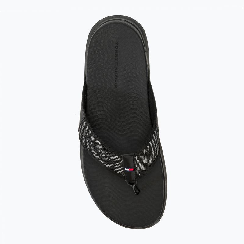 Papuci pentru bărbați Tommy Hilfiger Comfort Toe Post Beach Sandal black 5