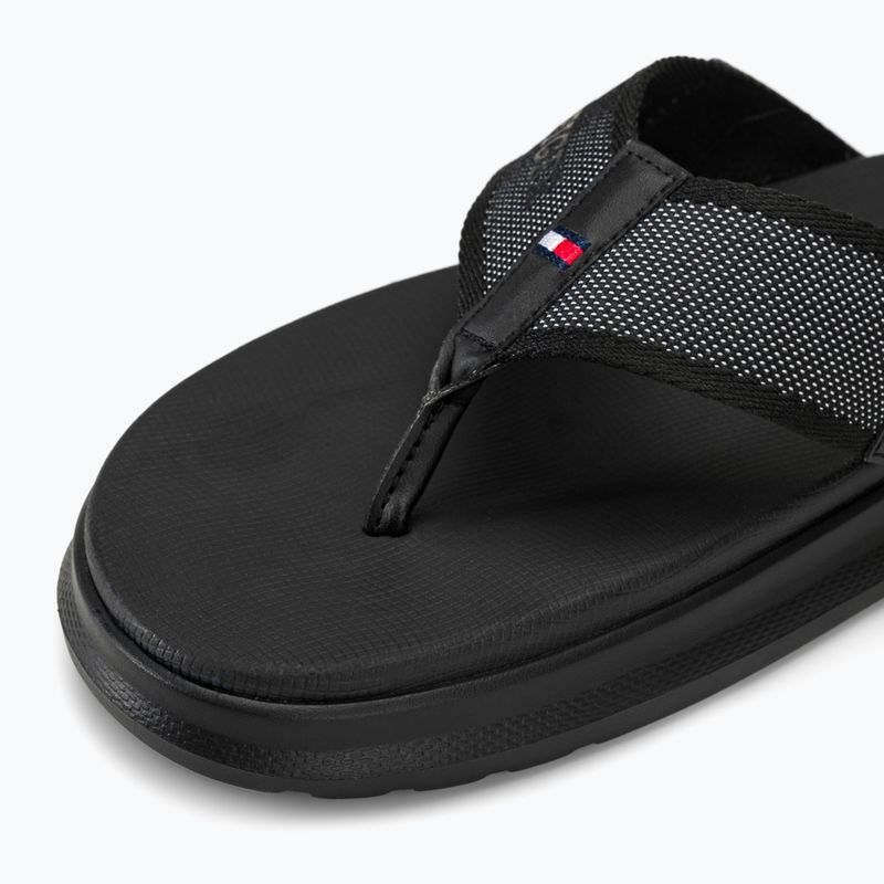 Papuci pentru bărbați Tommy Hilfiger Comfort Toe Post Beach Sandal black 7