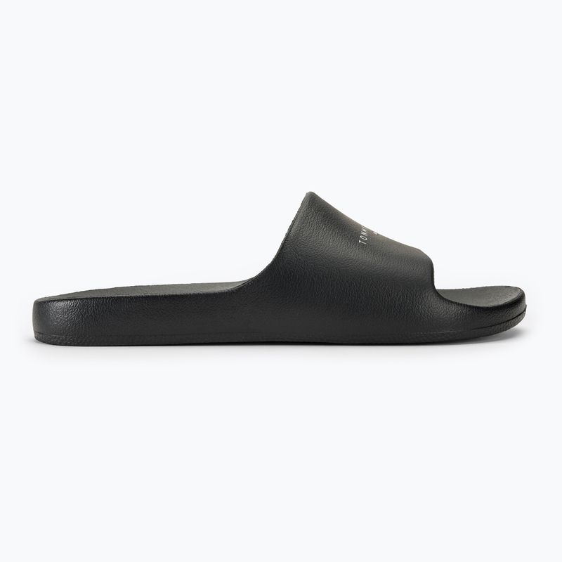 Șlapi pentru femei Tommy Jeans Printed Pu Pool Slide black 2