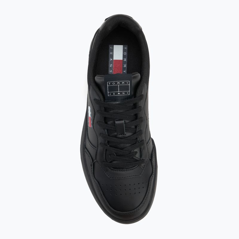 Încălțăminte pentru bărbați Tommy Jeans Cupsole Leather Ess black 5