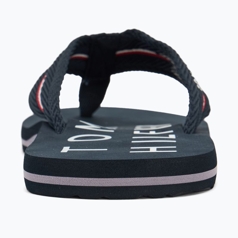 Papuci pentru bărbați Tommy Hilfiger Web Beach Sandal desert sky 6