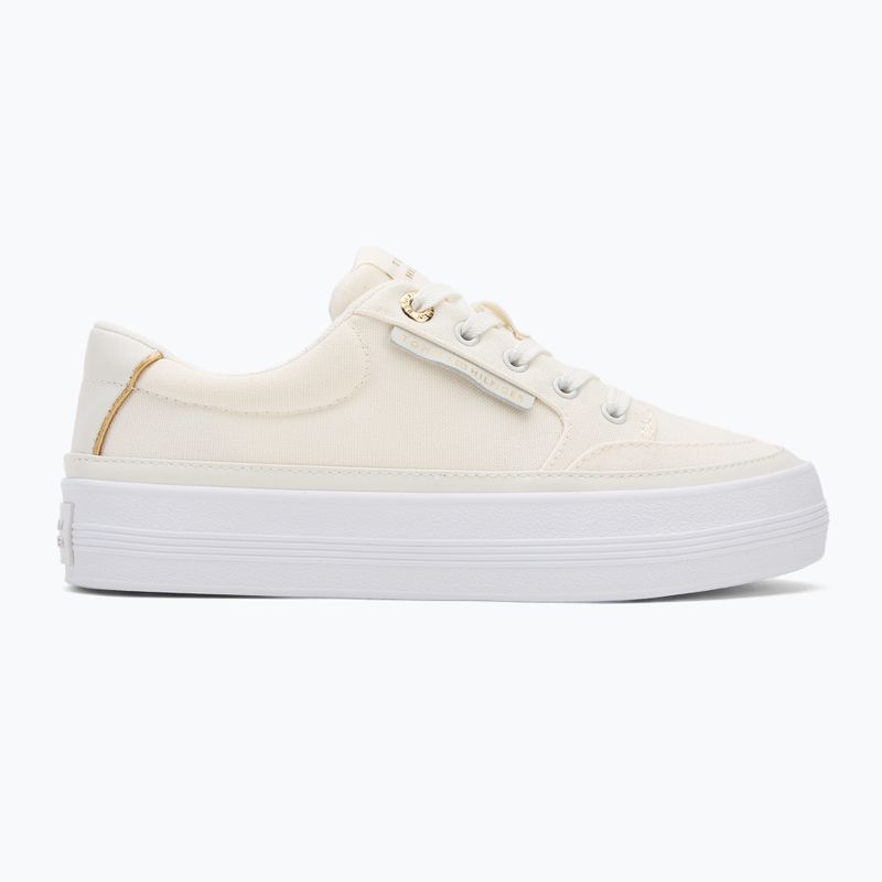 Încălțăminte pentru femei Tommy Hilfiger Essential Vulc Textile YBL ecru 2