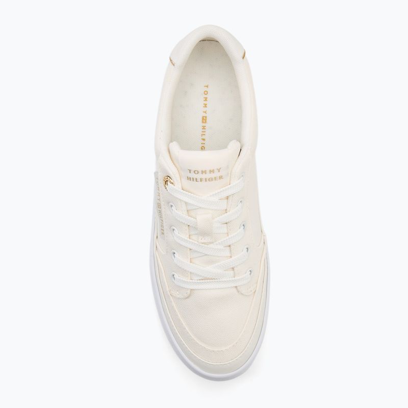 Încălțăminte pentru femei Tommy Hilfiger Essential Vulc Textile YBL ecru 5