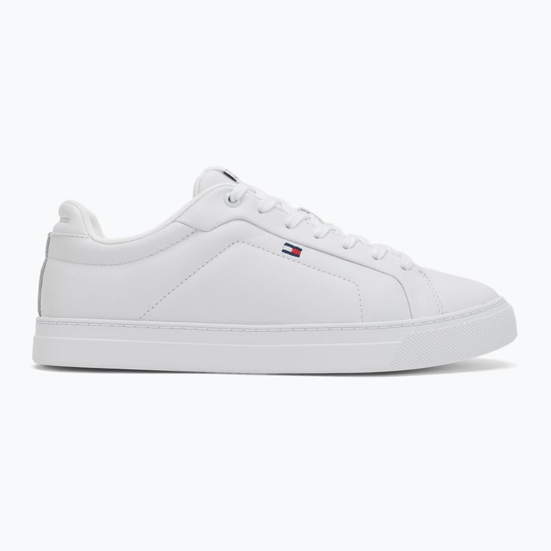 Încălțăminte pentru bărbați Tommy Hilfiger Icon Court Lth Flag Ess white 2