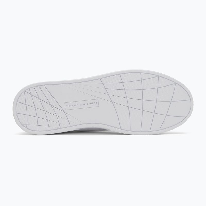 Încălțăminte pentru bărbați Tommy Hilfiger Icon Court Lth Flag Ess white 4