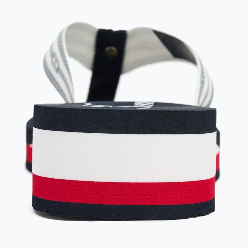 Papuci pentru femei  Tommy Hilfiger Im Th Signature Beach Sandal rwb 6