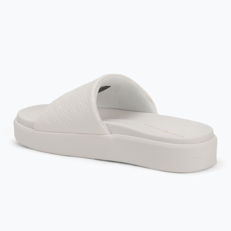 Papuci pentru femei Tommy Hilfiger Platform Monogram Poolslide ancient white 3