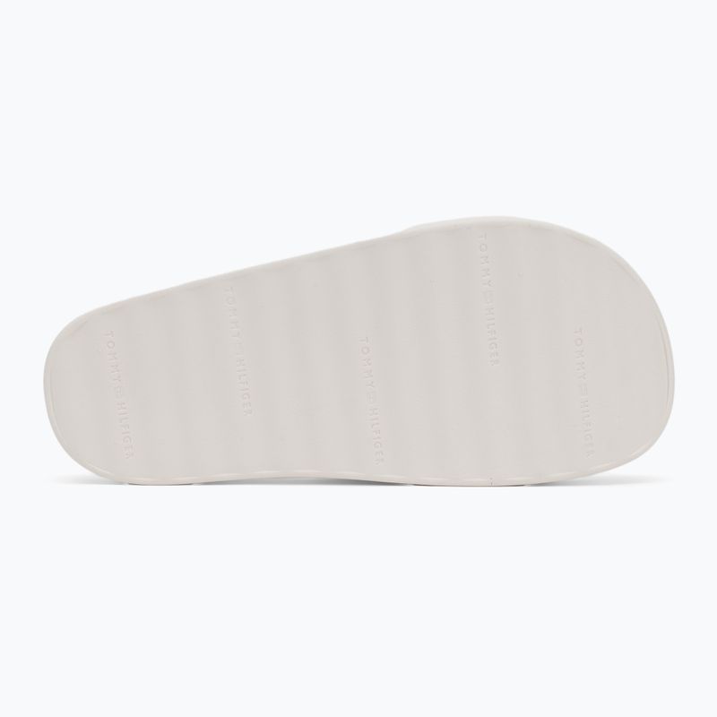 Papuci pentru femei Tommy Hilfiger Platform Monogram Poolslide ancient white 4