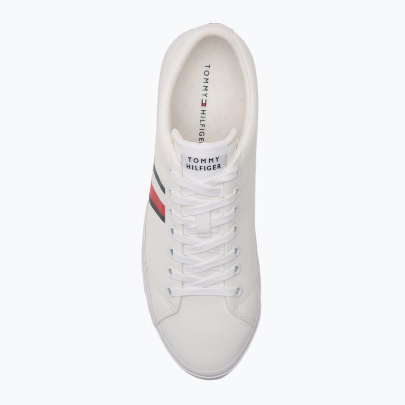 Încălțăminte pentru bărbați Tommy Hilfiger Th Hi Vulc Low Core Stripes Mesh YBS white 5
