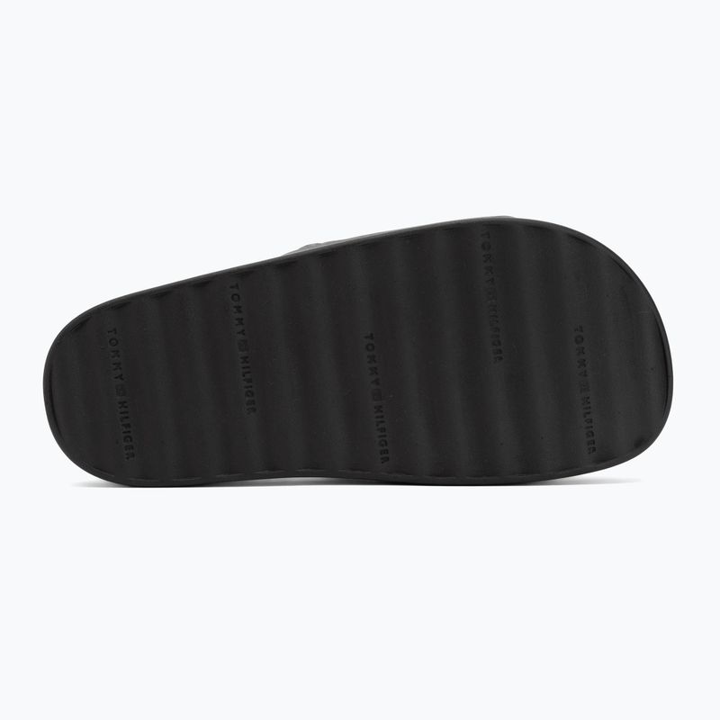 Papuci pentru femei Tommy Hilfiger Platform Monogram Poolslide black 4
