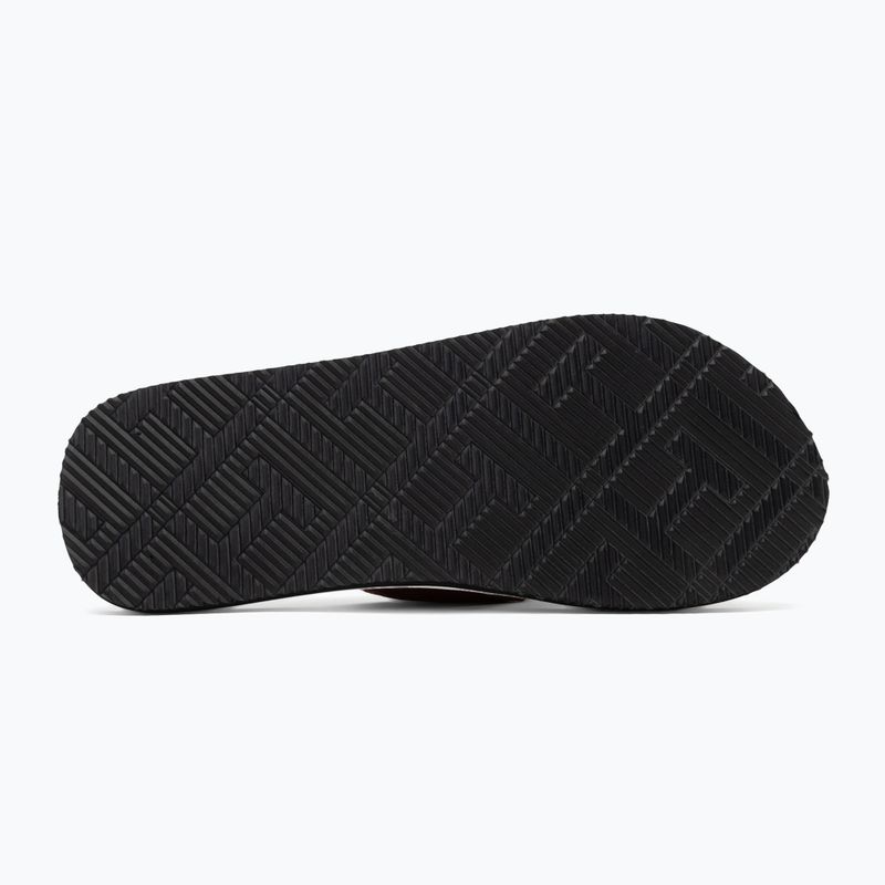 Papuci pentru bărbați Tommy Hilfiger Leather Beach Sandal winter cognac 4