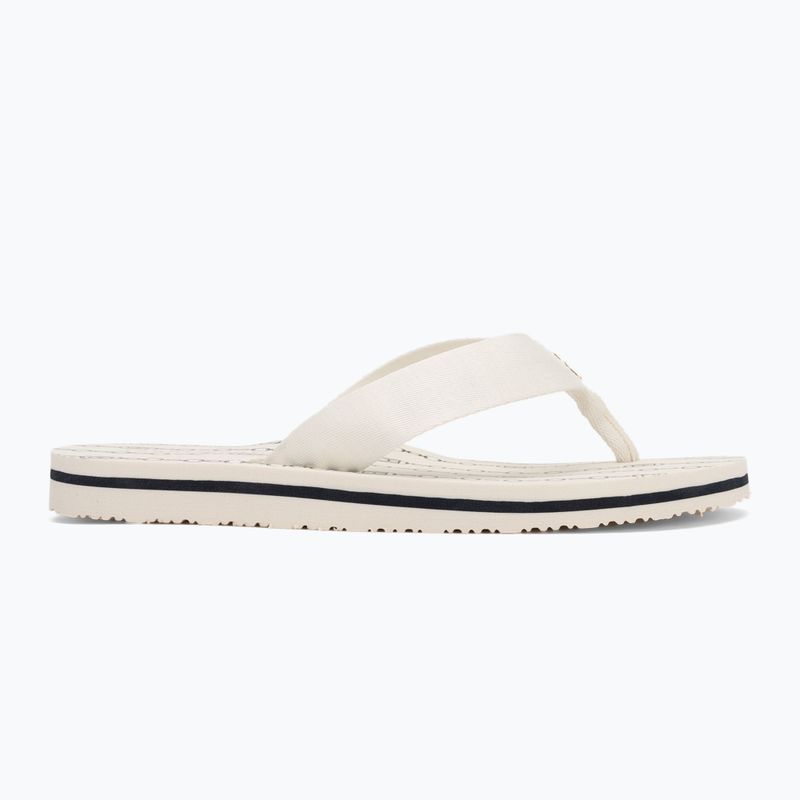Papuci pentru femei Tommy Hilfiger Chain Print Beach Sandal ivory 2