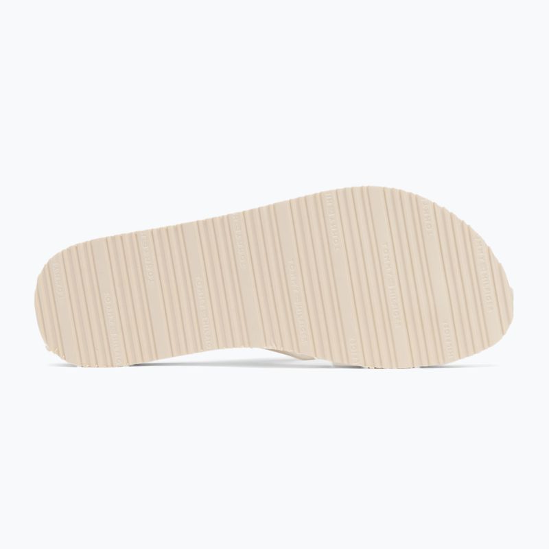 Papuci pentru femei Tommy Hilfiger Chain Print Beach Sandal ivory 4