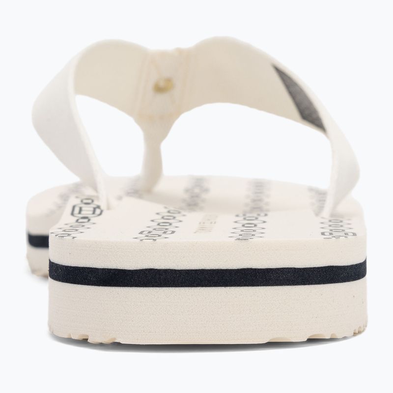Papuci pentru femei Tommy Hilfiger Chain Print Beach Sandal ivory 6
