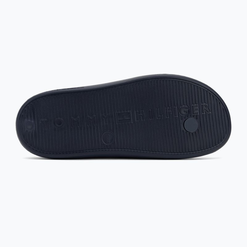 Papuci pentru femei Tommy Hilfiger Comfort Beach Sandal space blue 4