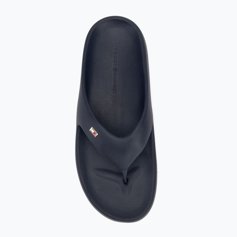 Papuci pentru femei Tommy Hilfiger Comfort Beach Sandal space blue 5