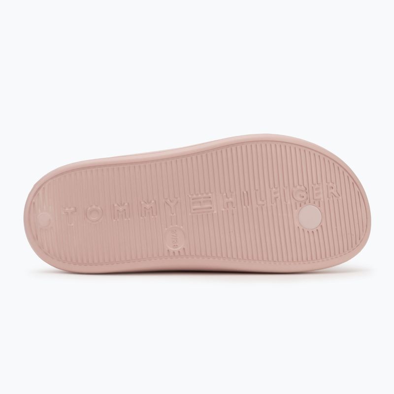 Papuci pentru femei Tommy Hilfiger Comfort Beach Sandal foggy pink 4