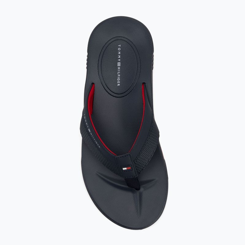 Papuci pentru bărbați Tommy Hilfiger Molded Beach Sandal desert sky 5