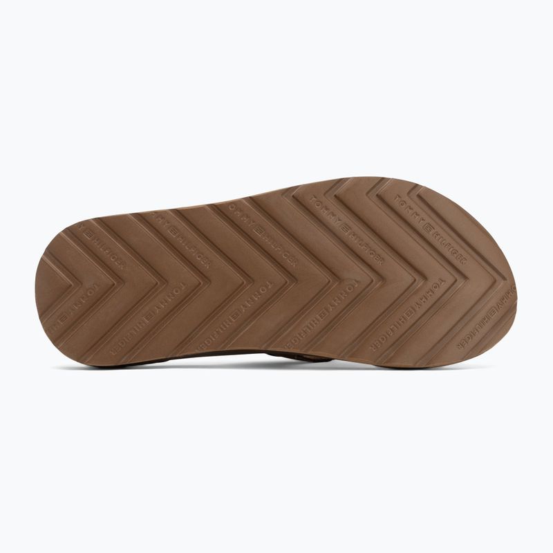 Papuci pentru bărbați Tommy Hilfiger Molded Beach Sandal desert khaki 4