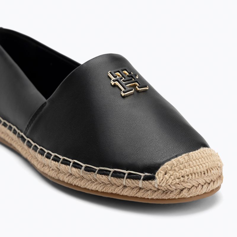 Încălțăminte pentru femei  Tommy Hilfiger Th Logo Leather black 7