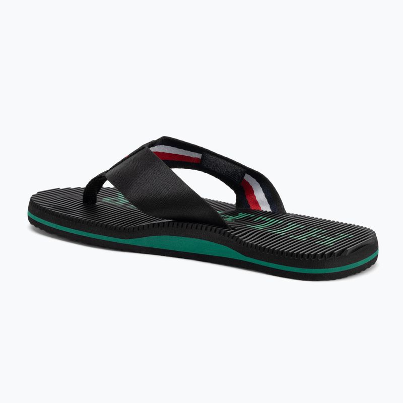 Papuci pentru bărbați Tommy Hilfiger Massage Beach Sandal black 3