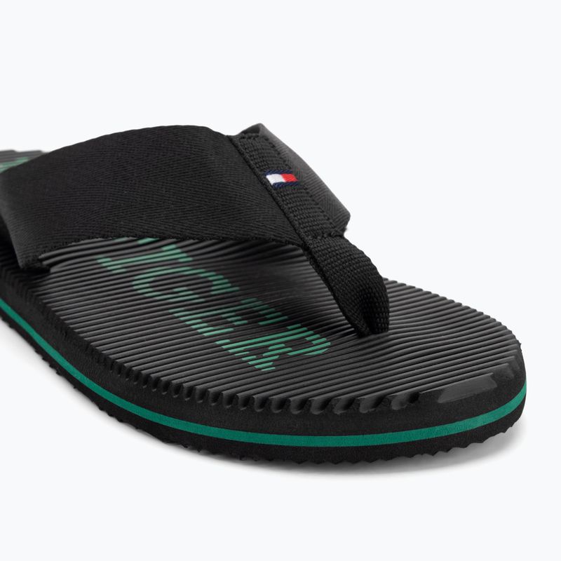 Papuci pentru bărbați Tommy Hilfiger Massage Beach Sandal black 7