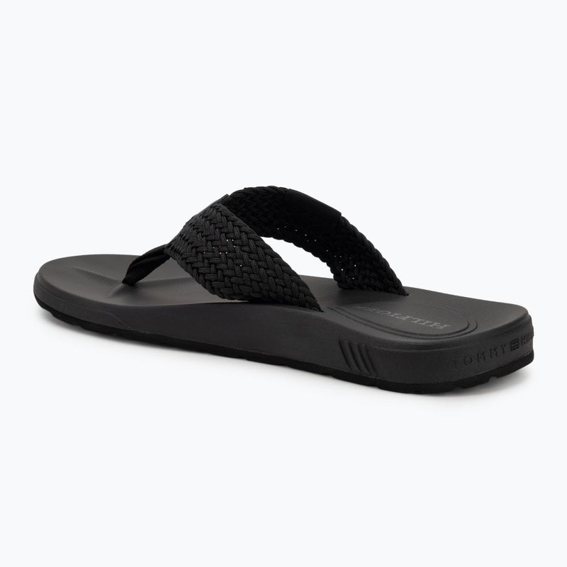 Papuci pentru bărbați Tommy Hilfiger Molded Web Beach Sandal black 3