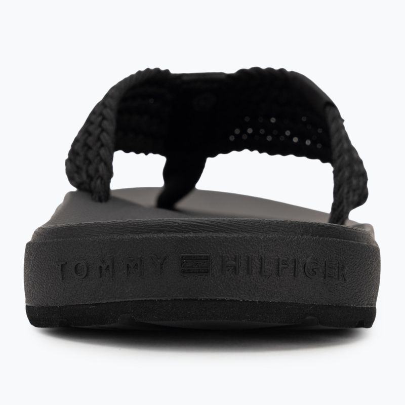 Papuci pentru bărbați Tommy Hilfiger Molded Web Beach Sandal black 6