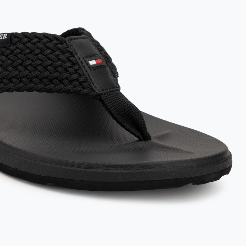 Papuci pentru bărbați Tommy Hilfiger Molded Web Beach Sandal black 7
