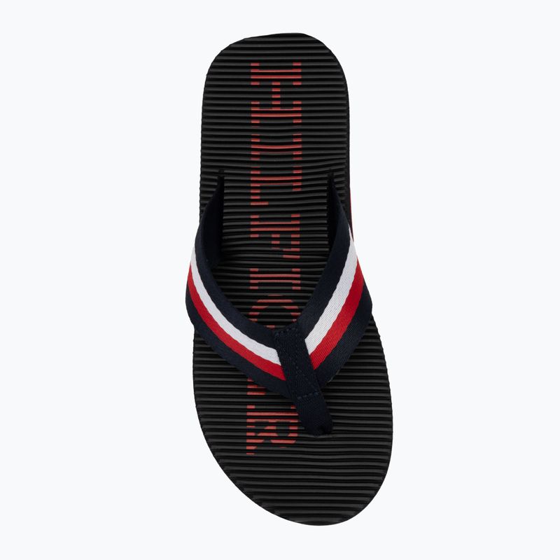 Papuci pentru bărbați Tommy Hilfiger Massage Beach Sandal desert sky 5