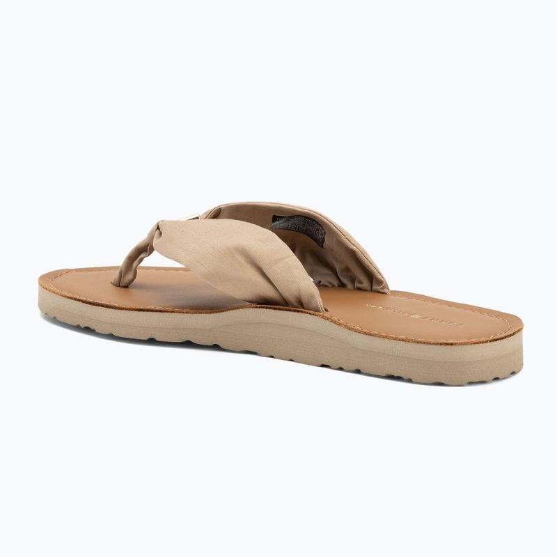 Papuci pentru femei Tommy Hilfiger Elevated Beach Sandal horseradish 3