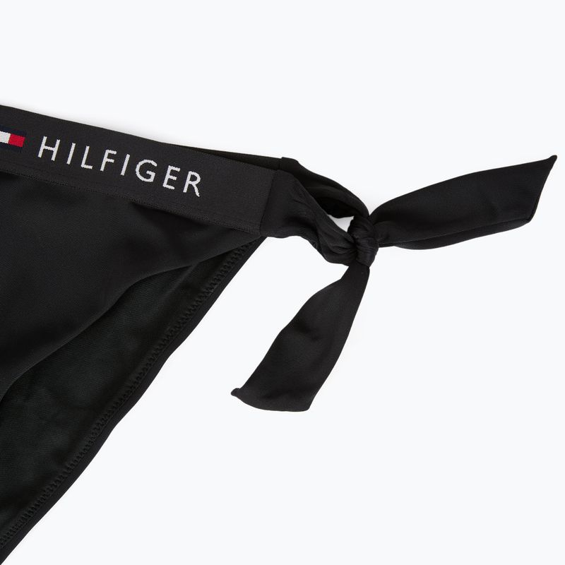 Partea de jos a costumului de baie Tommy Hilfiger Side Tie Cheeky black 3