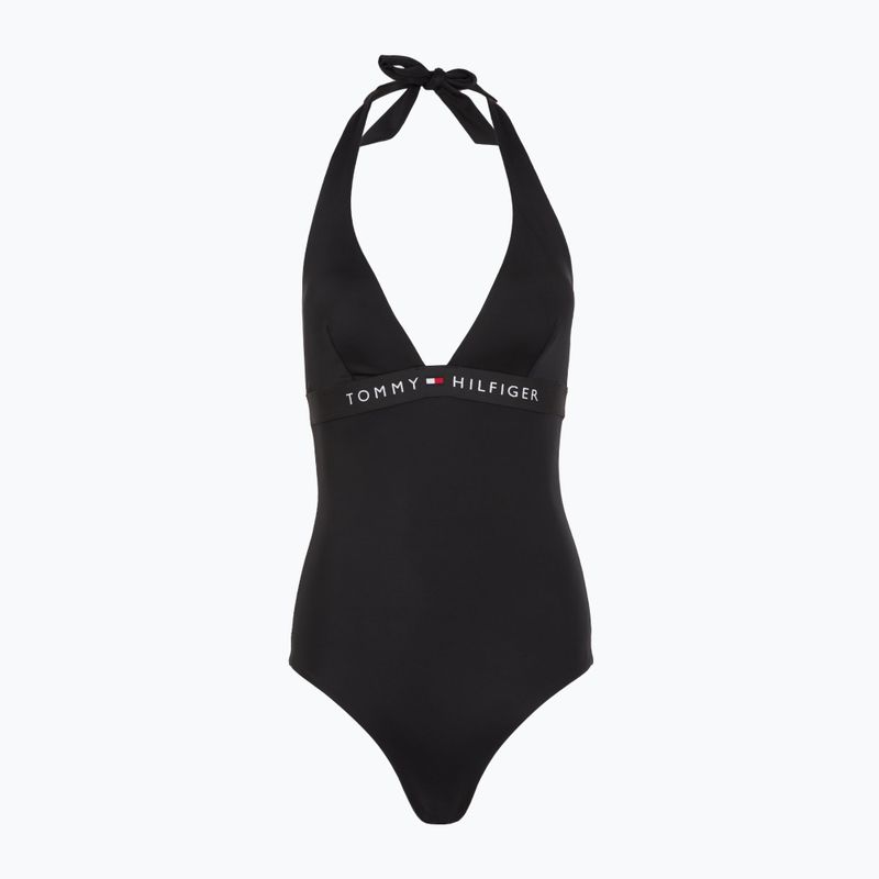 Costum de baie Tommy Hilfiger Halter One Piece black