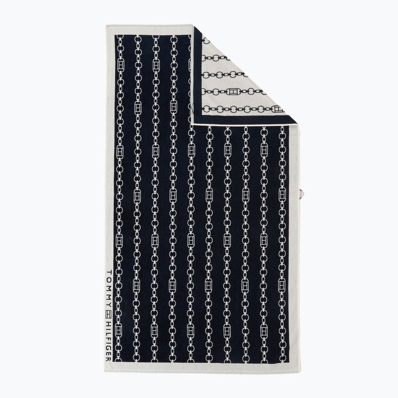 Prosop Tommy Hilfiger Towel flag chain dark night navy