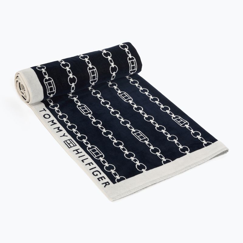 Prosop Tommy Hilfiger Towel flag chain dark night navy 2