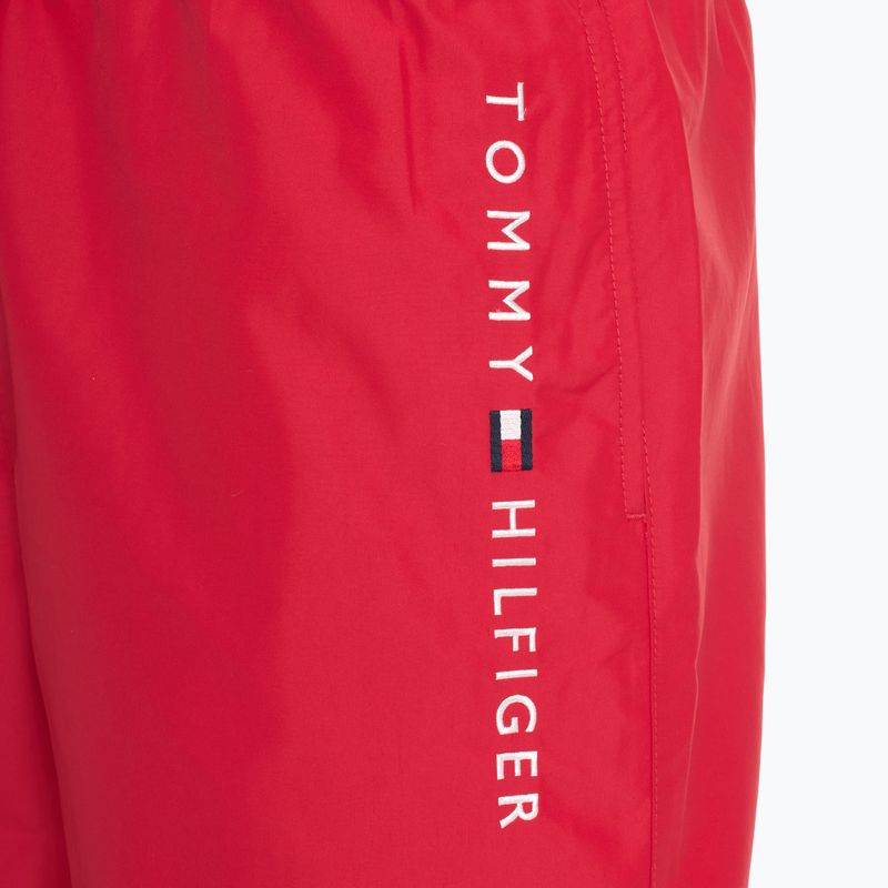 Șorturi de înot pentru bărbați Tommy Hilfiger Medium Drawstring medium red 3