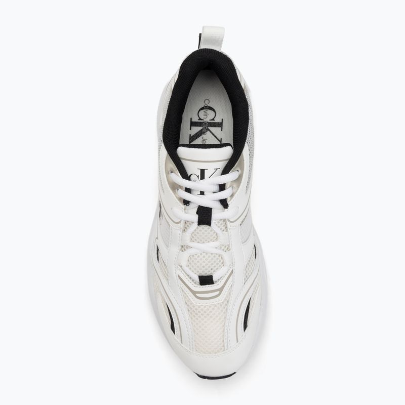 Încălțăminte pentru femei  Calvin Klein YW0YW01807 Retro Tennis Mesh Ml bright white/black 5