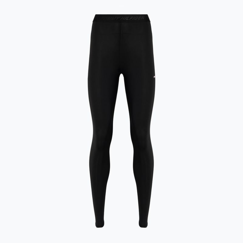 Jambiere de antrenament pentru femei Tommy Hilfiger Hw Branded Tape Full Length negru 5