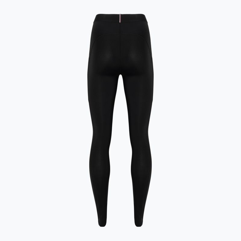 Jambiere de antrenament pentru femei Tommy Hilfiger Hw Branded Tape Full Length negru 6