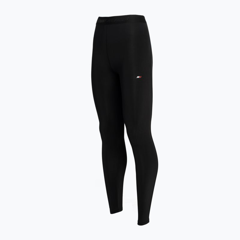 Jambiere de antrenament pentru femei Tommy Hilfiger Hw Branded Tape Full Length negru 7