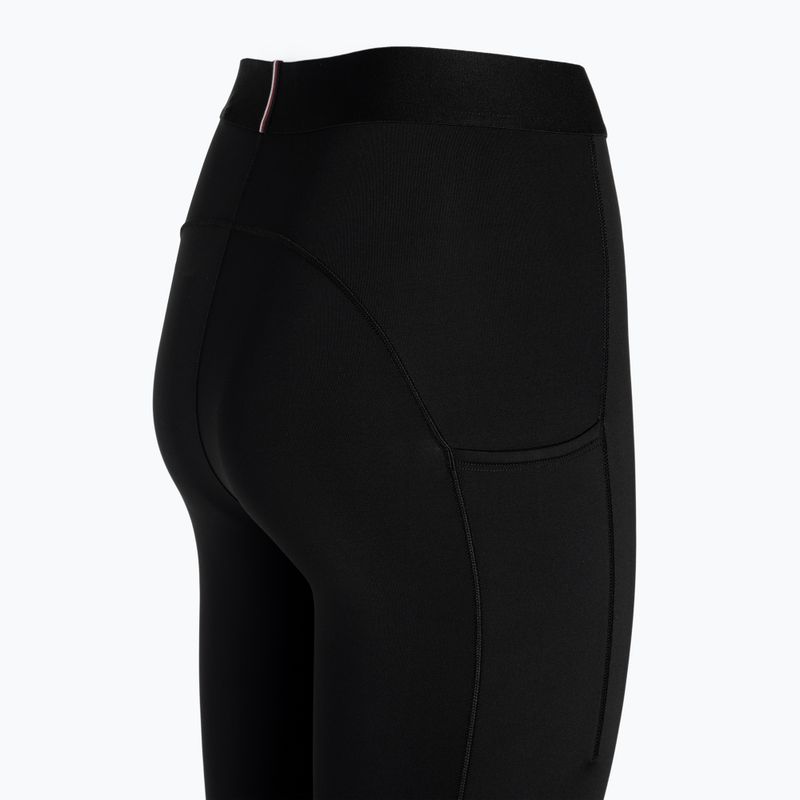 Jambiere de antrenament pentru femei Tommy Hilfiger Hw Branded Tape Full Length negru 8