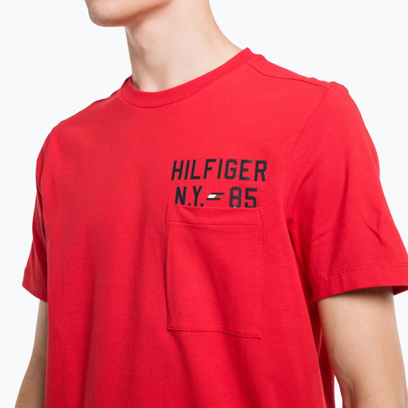 Bărbați Tommy Hilfiger Graphic Tee roșu 4