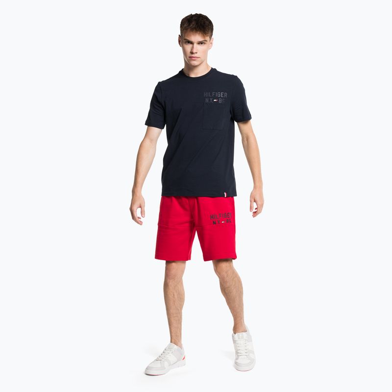 Tommy Hilfiger Graphic Sweatshort roșu pentru bărbați 2