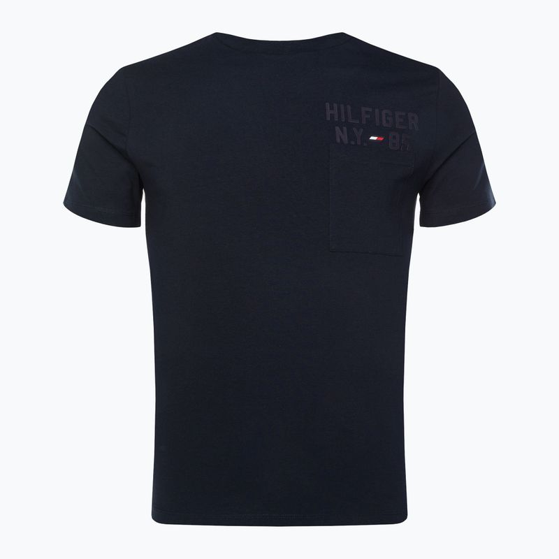 Bărbați Tommy Hilfiger Graphic Tee albastru 5