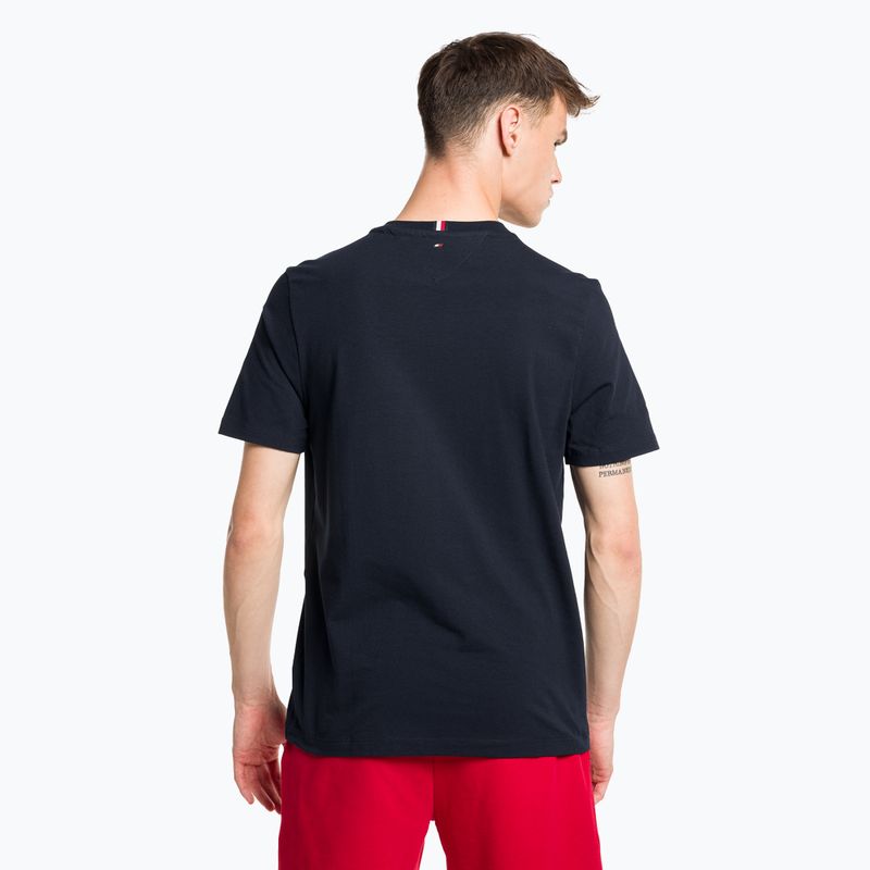 Bărbați Tommy Hilfiger Graphic Tee albastru 3