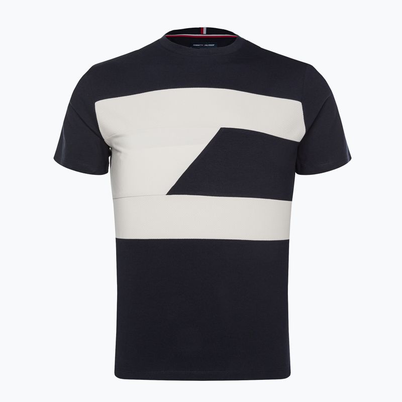 Tommy Hilfiger cămașă de antrenament pentru bărbați Colorblocked Mix Media S/S albastru 5