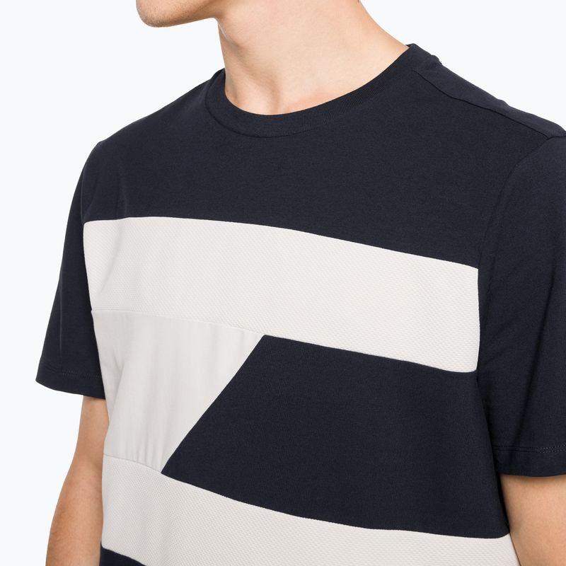 Tommy Hilfiger cămașă de antrenament pentru bărbați Colorblocked Mix Media S/S albastru 4