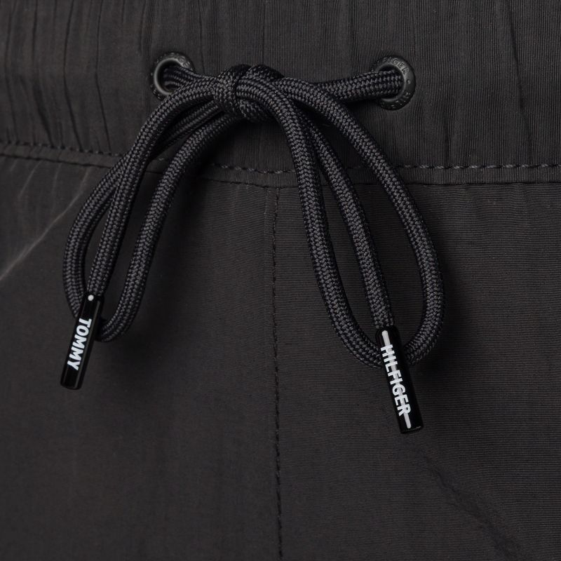 Pantaloni scurți de înot Tommy Hilfiger Medium cu cordon negru pentru bărbați 3