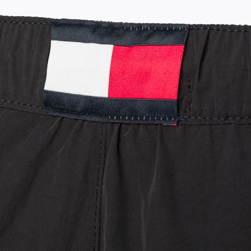 Pantaloni scurți de înot Tommy Hilfiger Medium cu cordon negru pentru bărbați 4